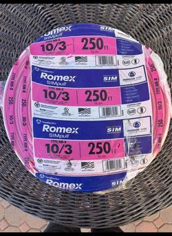 Romex 10/3 250ft