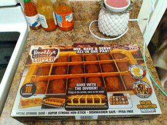Copper Brownie Pan 