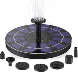 Solar fountain pump