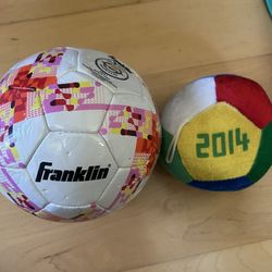 Volleyball And Plushie Ball