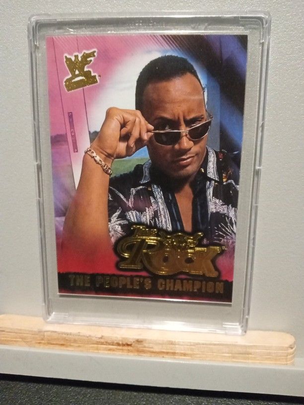 2001Fleer W WF # 3PC The Rock ) Pick Up Only