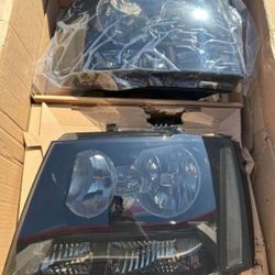 07-13 Chevy Tahoe/Suburban Headlights/
Faros/Lights/Calaveras/Luces