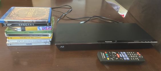 Panasonic Blu-ray disc player With Steelbook Blu-Ray Movies