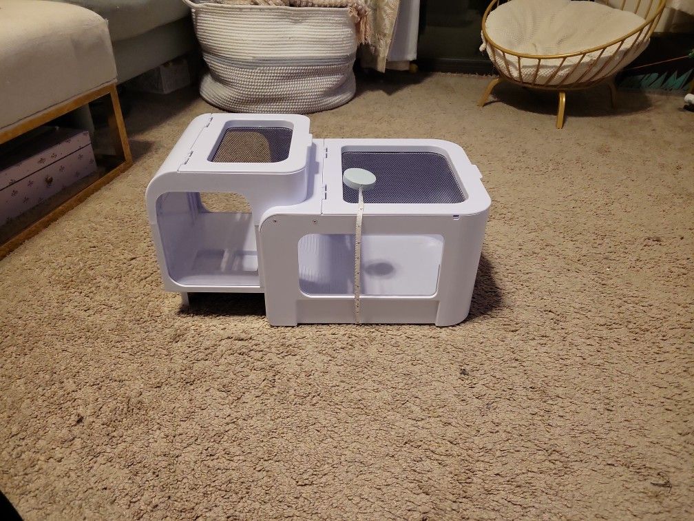 White Small Pet Cage - Super Cute!