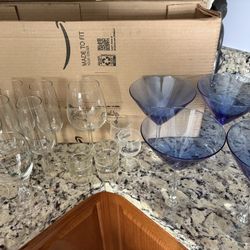 Assorted Stemware 