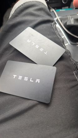Tesla key cards