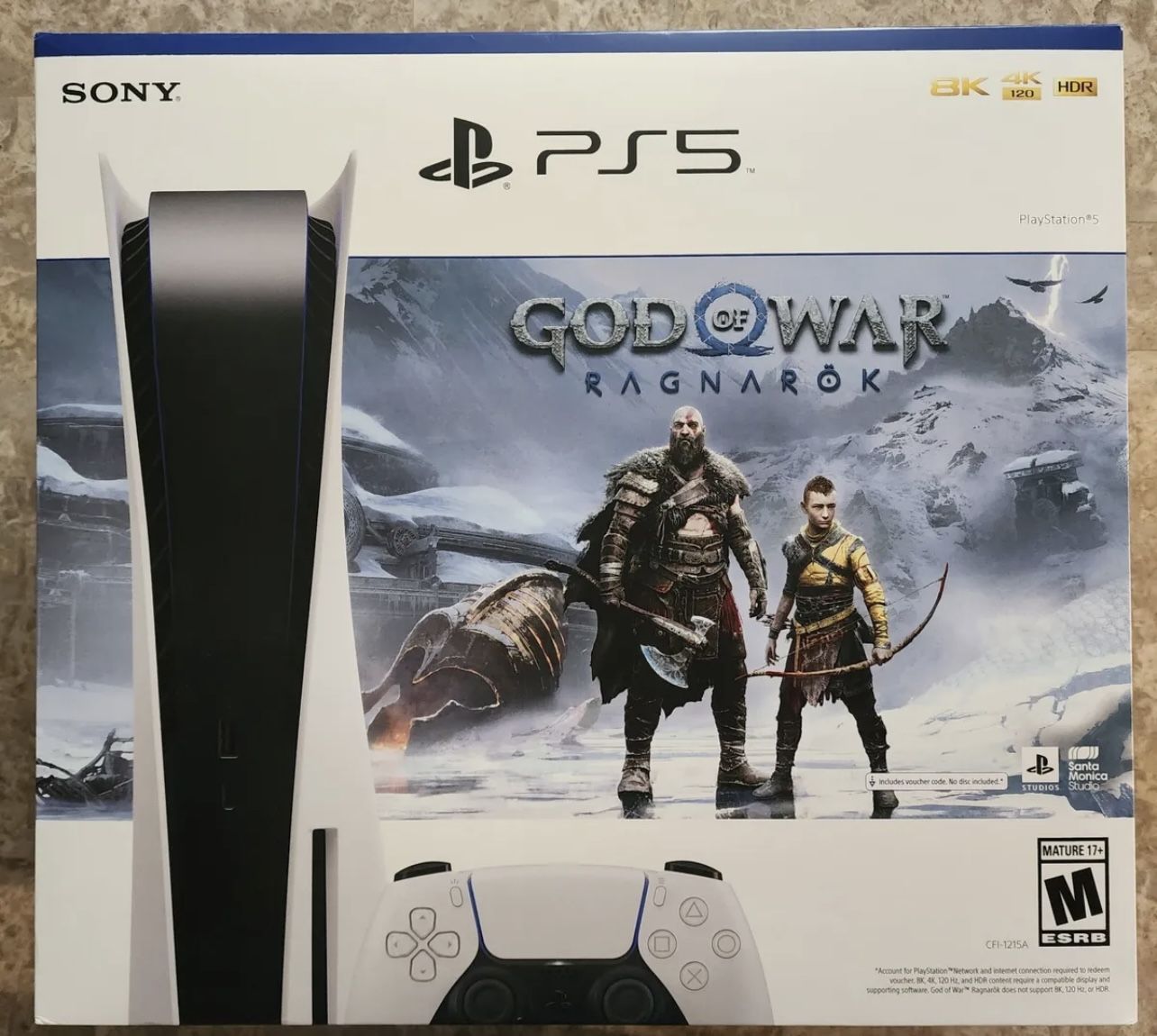 PlayStation 5 God of War Ragnarok Disk Edition