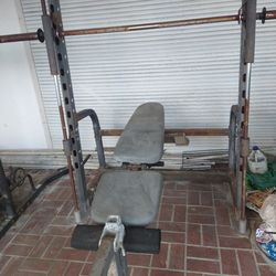 Weight Bench - Smith Machine