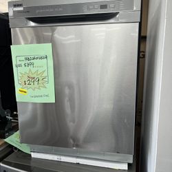 Dishwasher 24’ Stainless Steel, Frigidaire 