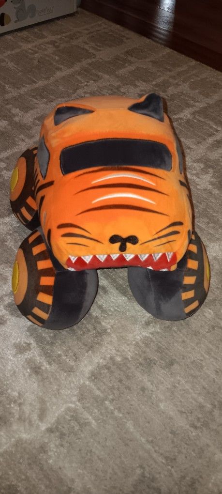 Tiger Truck Pillow