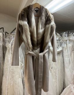 FAUX FUR WARM WINTER COAT 1X