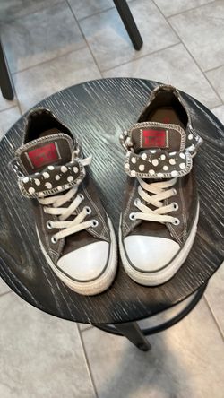 Size 10 cute grey converse woman’s