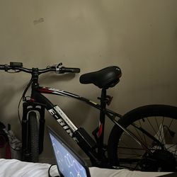 E-bike,red and black and big