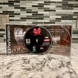 Wu-Tang Shaolin Style PlayStation Ps1