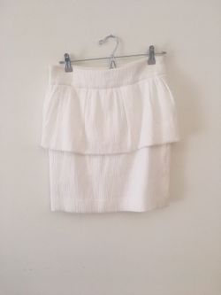 White skirt