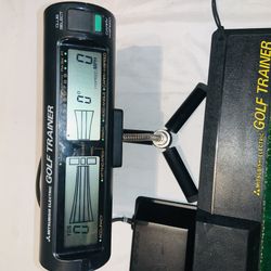 MITSUBISHI GOLF TRAINER GL-500. Can be used with or without golf