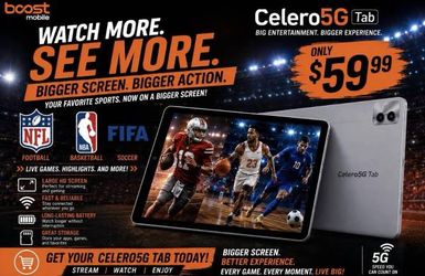 Celero5G Tab  $59.99