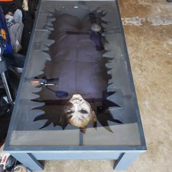Custom Coffee Table  Michael Myers Inspired