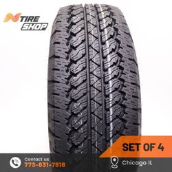 Full set of 4 New LT  265/70R17  112/109Q  Bridgestone  Dueler A/T RH-S