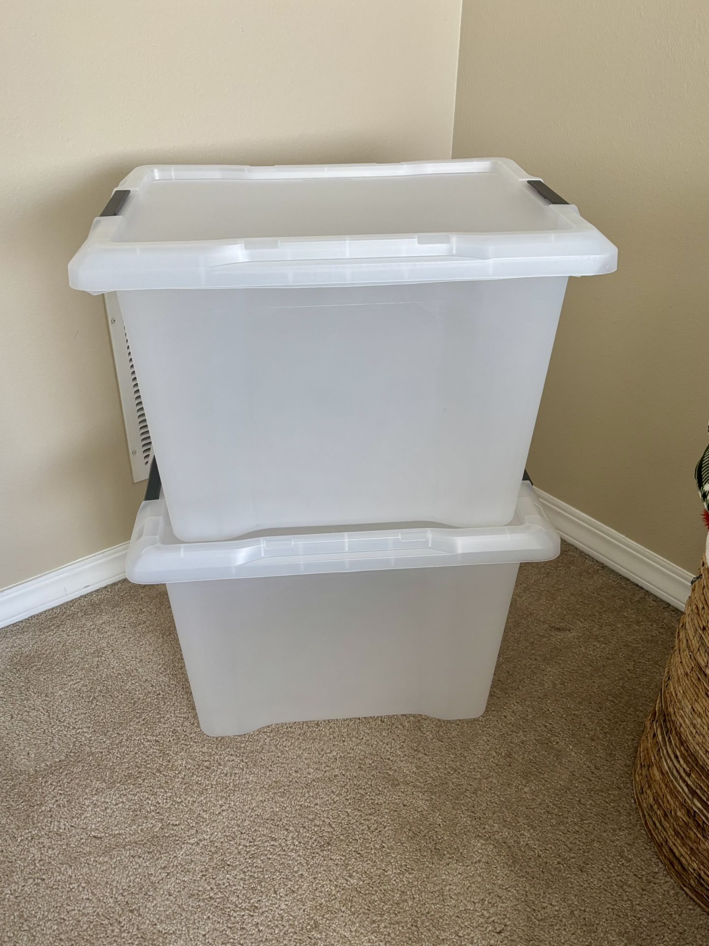 Large Stacking Storage Boxes