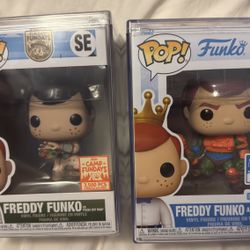 DC & Marvel Funko Pop Lot (10 Pops) – Freddy Fundays 2025, Batman, Bizarro, Alligator & Frost Giant Loki, GITD