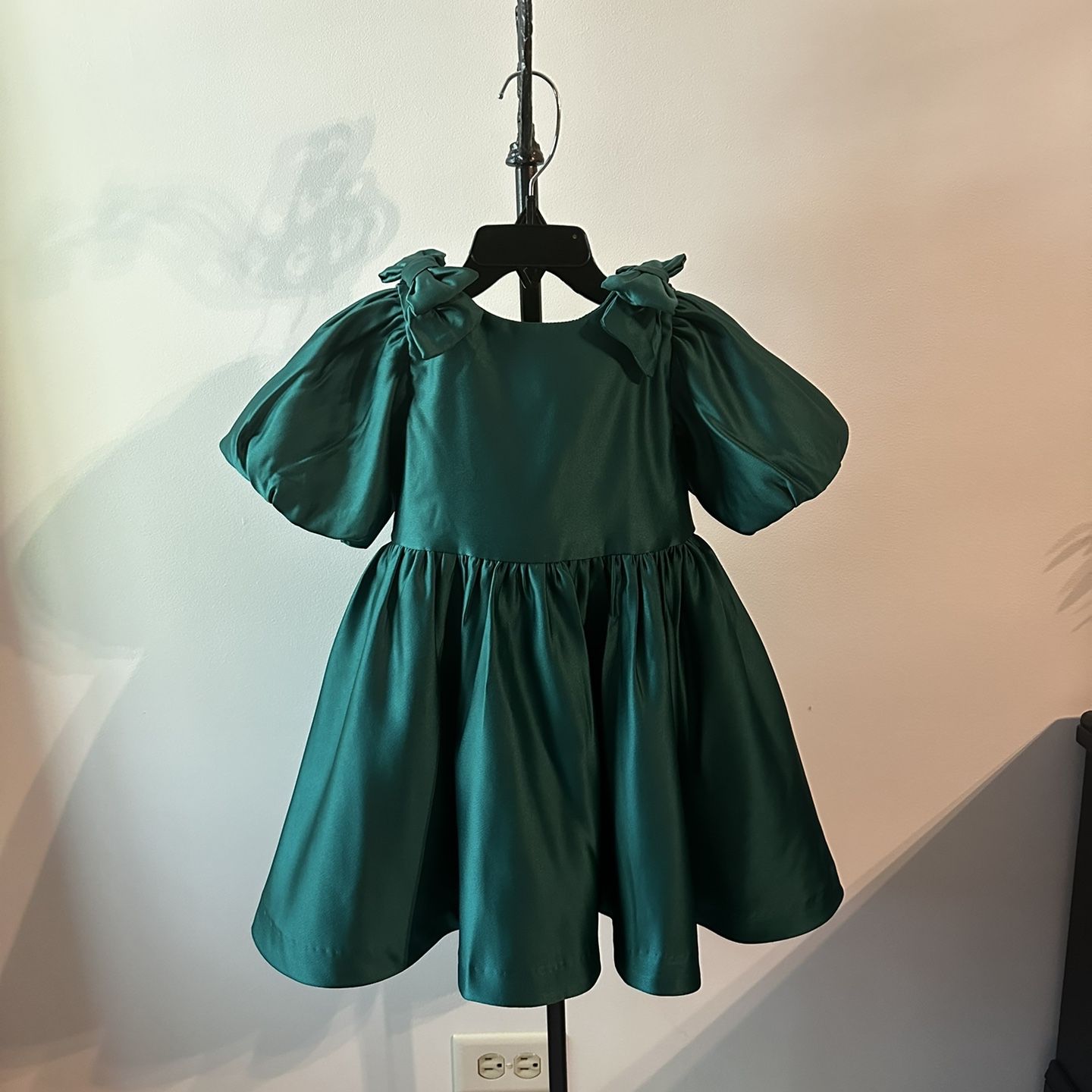 janie and jack green dress Girl Parsley Green The Quilted Bridle Bit Dress by Janie and Jack