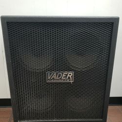 VADER 4x12 Guitar Cab *ALL STOCK* w/ Eminence Speakers Tolex Rhino Lining