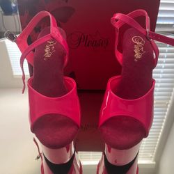 Pleaser Stripper Heels Brand New