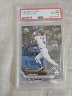 Hyeseong Kim Dodgers PSA 10 1st Career Homer