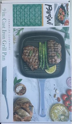 Parini Cast Iron Grill Pan