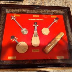 Vintage Chinese ShadowBox 