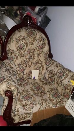 Set of 3 classic sofas