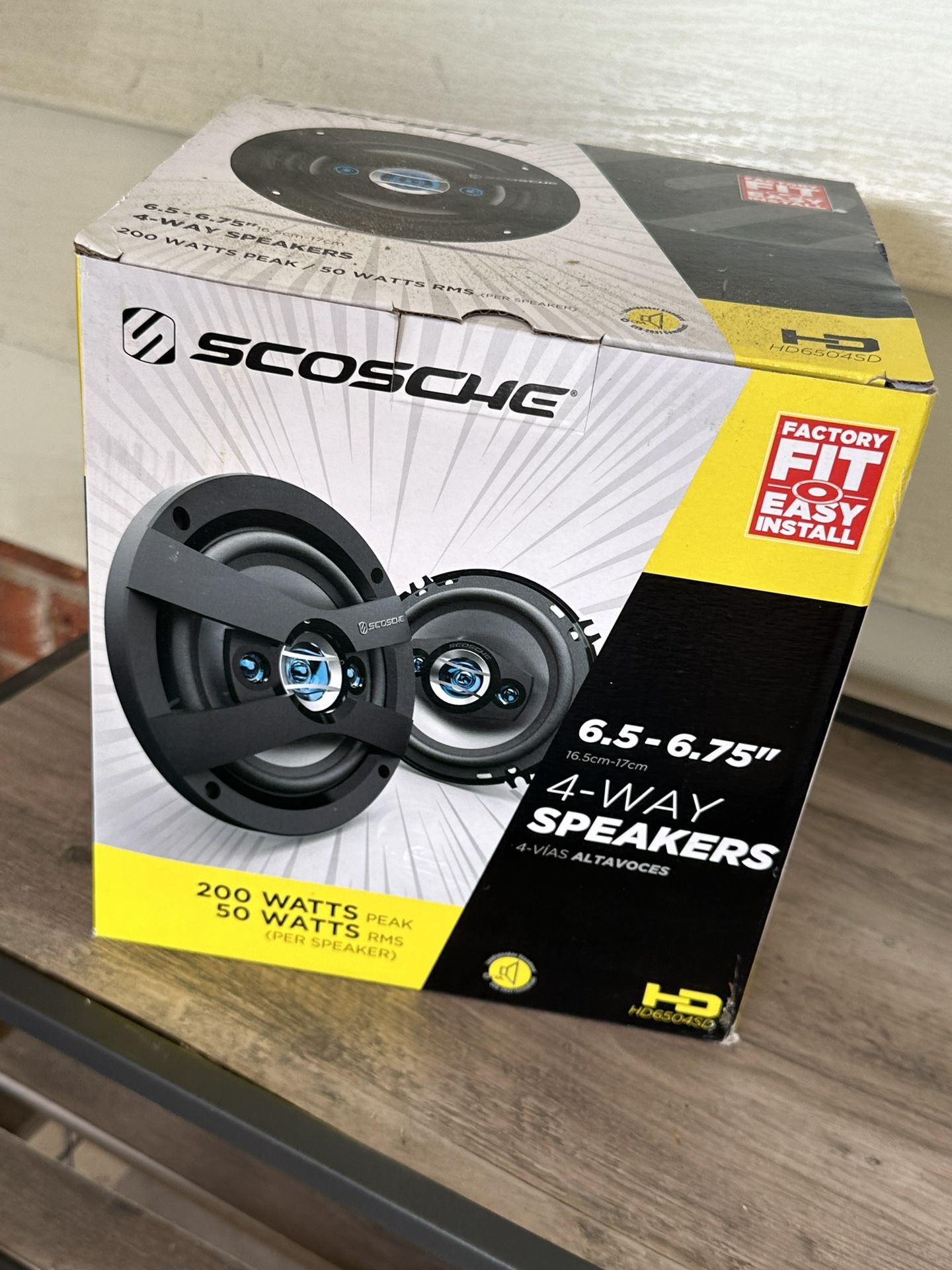 Scosche Car Speakers