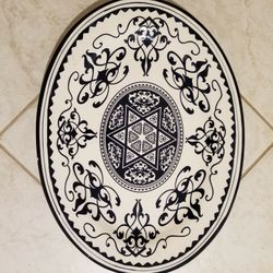 OVAL PORCELAIN PLATE