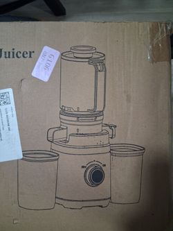 New Cold press juicer
