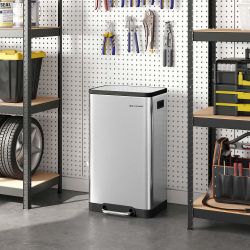 ULTB007E01 SONGMICS 12 Gallon Pedal Garbage Can