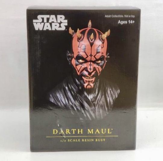 Star Wars Darth Maul Resin Statue Brand New