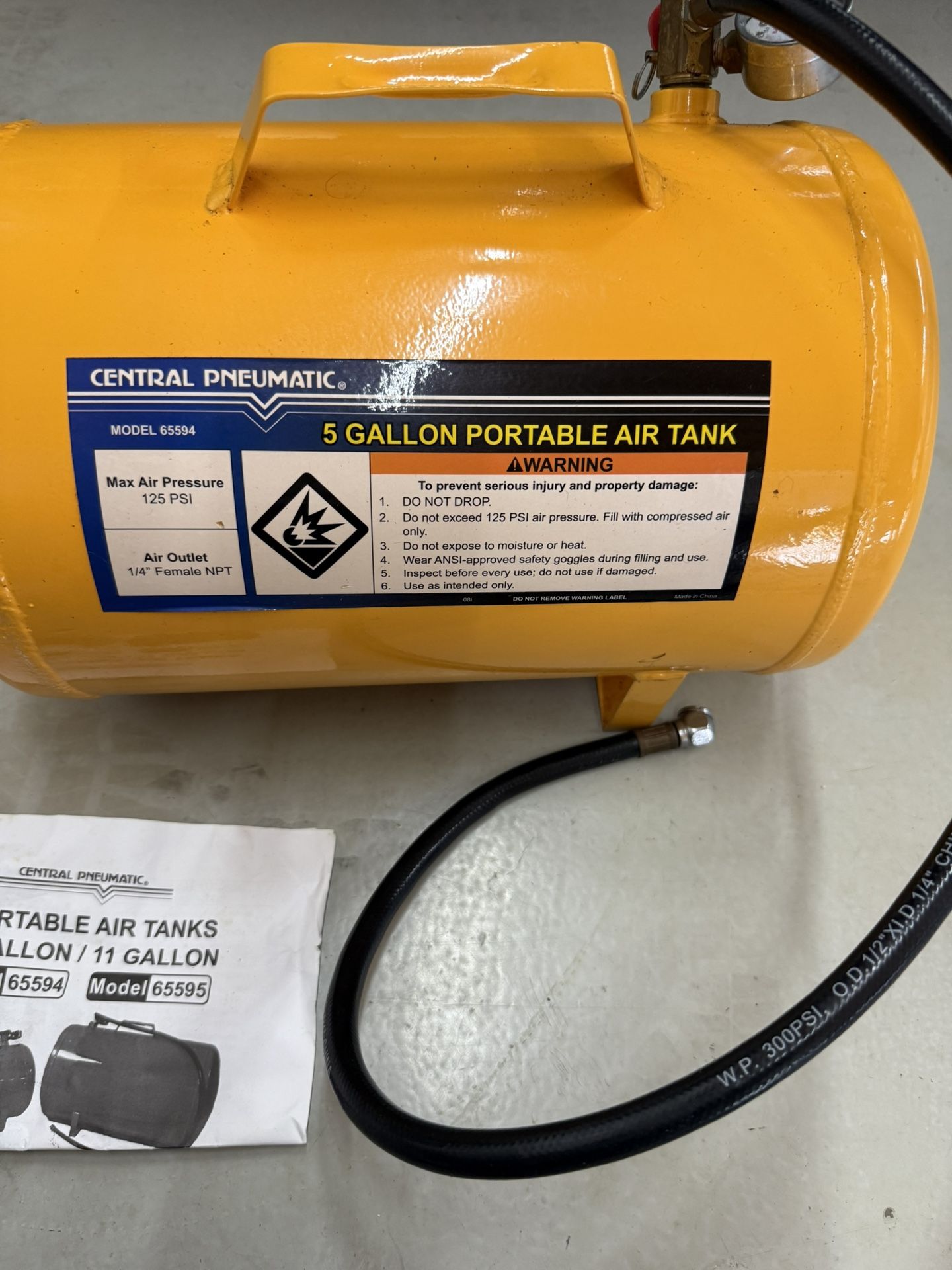 5 Gallon Portable Air Tank