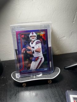Josh Allen Topps Chrome Purple 40/75 NFL Cards
