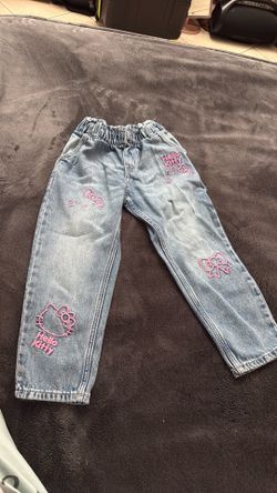 Hello Kitty Jeans Todder 4T