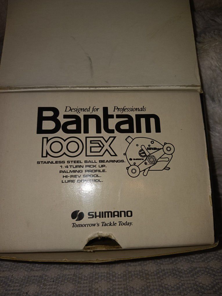 Shimano Bantam 100EX Designed For Professionals
