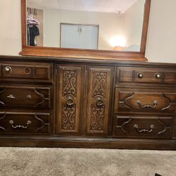 Solid Wood Dresser 