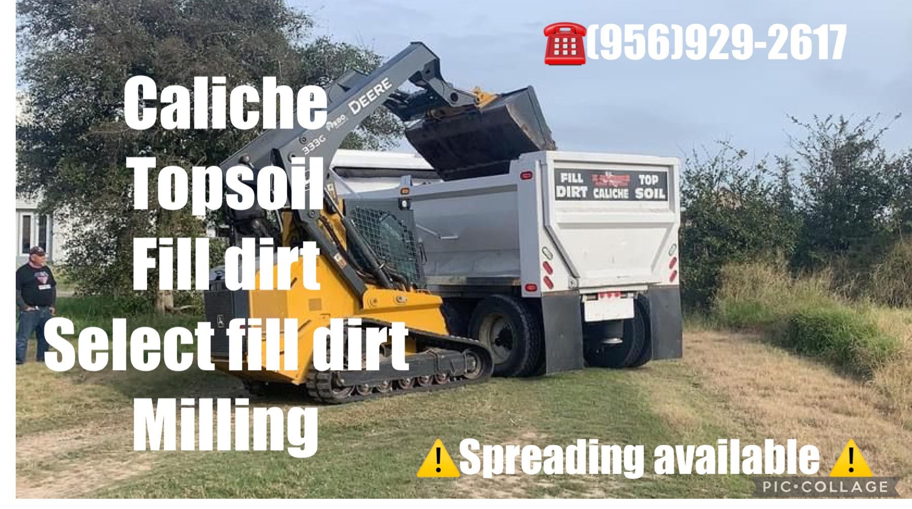 Tierra Caliche Topsoil Fill Dirt Milling