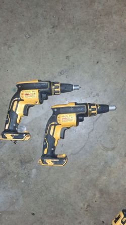 DeWalt 20V MAX XR Brushless Drywall Screwguns (bare tools only, without batteries or chargers)