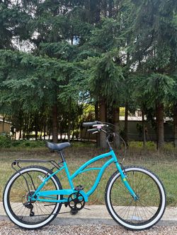 Sixthreezero Around the Block 24” Women’s Cruiser – 7-Speed Step-Through
