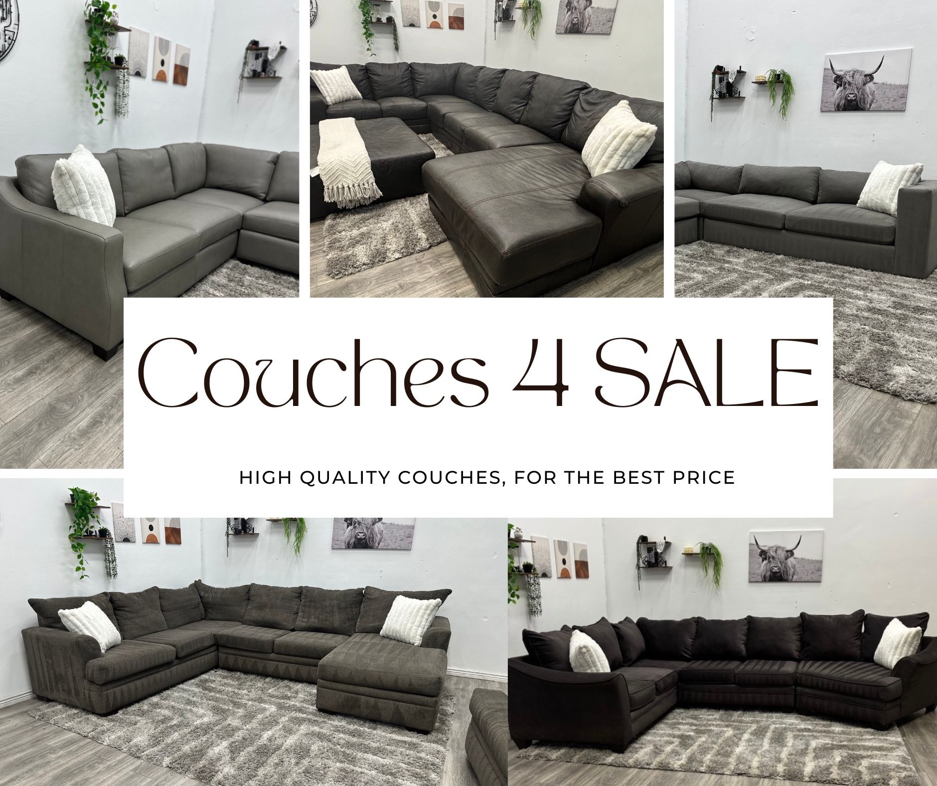 Sectional Couches - Free Delivery 🚛