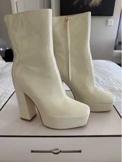 GUESS BOOTS BLACK/IVORY