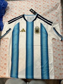 Argentina Home World Cup Soccer Jersey