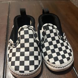 Baby Shoes Vans 4C, Infant Slip-On V Crib Checker Shoe