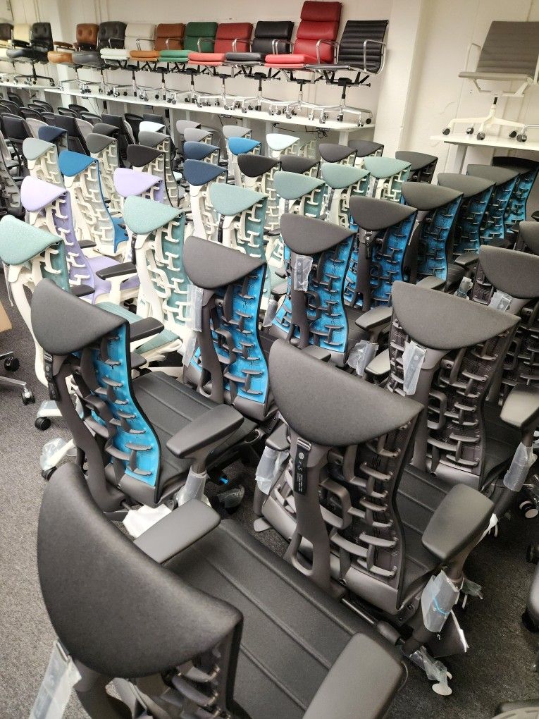 💥BRAND NEW💥40% OFF💥 HERMAN MILLER LOGITECH X GAMING EMBODY CHAIRS💥ALL COLOR OPTIONS IN STOCK💥PICK-UP 💥DELIVERY 💥SHIP💥